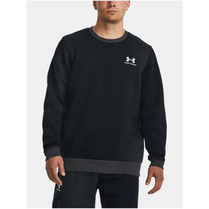 Mikina Under Armour UA Essential Flc Novelty Crw-BLK