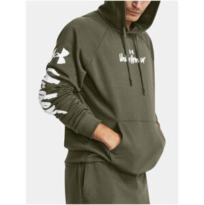 Mikina Under Armour UA Rival Fleece Graphic HD-GRN