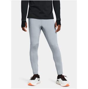 Světle šedé sportovní kalhoty Under Armour QUALIFIER ELITE COLD TIGHT