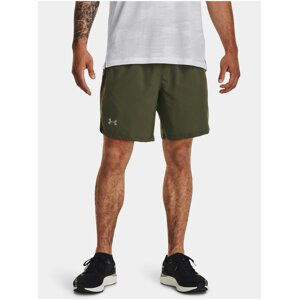 Kraťasy Under Armour UA LAUNCH 7'' GRAPHIC SHORT-GRN