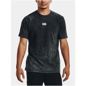 Černé tričko Under Armour UA ELEVATED CORE WASH SS