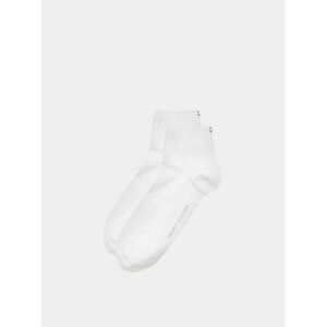 Sada dvou párů dámských kotníkových ponožek v bílé barvě Tommy Hilfiger