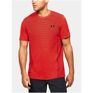 Červené pánské tričko Seamless Wave Under Armour