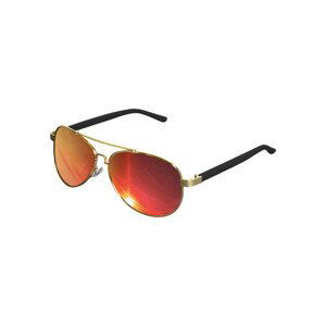 Urban Classics Sunglasses Mumbo Mirror gold/red