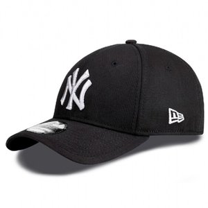 New Era 39thirty MLB League Basic NY Yankees Black White