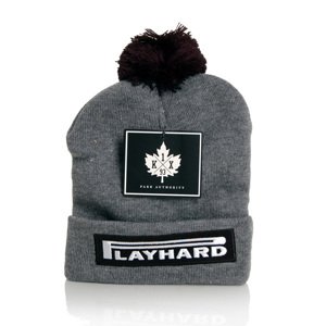 K1x Play Hard Bommel Beanie Grey Heather 1153-5240-8801