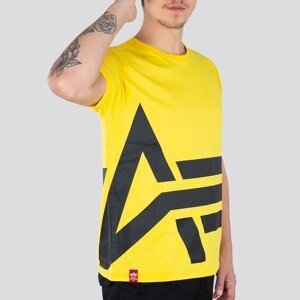 Tričko Alpha Industries Side Logo T Yellow