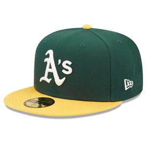 Kšiltovka New Era 59Fifty MLB Oakland Athletics Dark Green Fitted cap