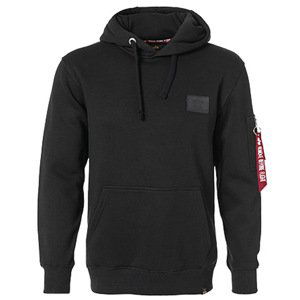 Pánská mikina Alpha Industries Back Print Hoody Black