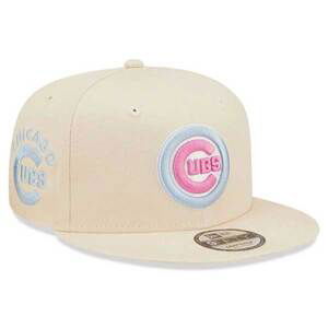 kšiltovka New Era 9FIFTY MLB Pastel Patch Chicago Cubs Cream Beige snapback cap