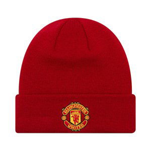 Dětský kulich New Era Manchester United FC Youth Red Cuff Knit Beanie