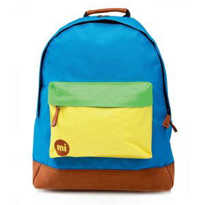 Mi-Pac Classic Tri-Tone Backpack Blue Yellow Green