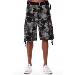 Southpole Cargo Shorts Deep Grey Black 9001-3345