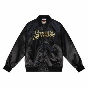 Mitchell & Ness Los Angeles Lakers Big Face 4.0 Satin Jacket black