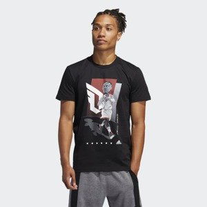 Panské triko Adidas Dame GU Tee Black