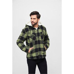 Brandit Lumberjacket Hooded black/olive