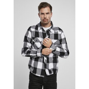 Brandit Checked Shirt white/black