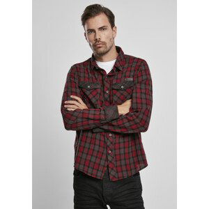 Brandit Duncan Checked Shirt red/brown