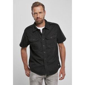 Brandit Vintage Shirt shortsleeve black