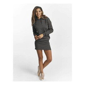 DEF Cropped Hoody Dress Beige anthracite