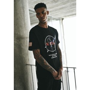 Mr. Tee NASA Retro Insignia Logo Tee black