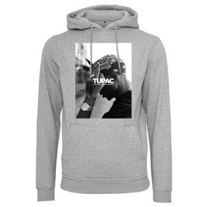 Mr. Tee 2Pac F*ck the World Hoody heather grey