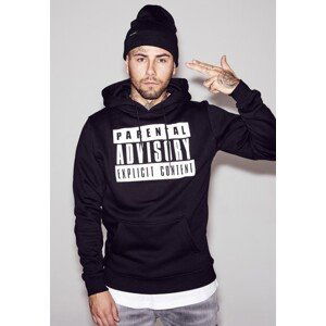 Mr. Tee Parental Advisory Hoody black