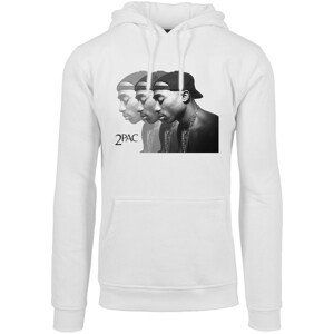 Mr. Tee 2Pac Faces Hoody white