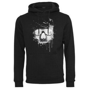 Mr. Tee Waterpaint Skull Hoody black