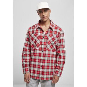 Southpole Spouthpole Checked Woven Shirt SP red