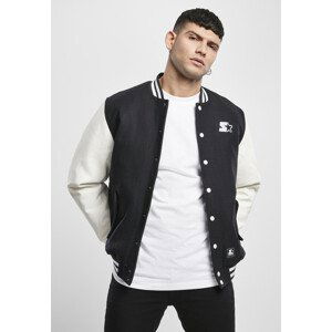 Starter College Jacket black/white