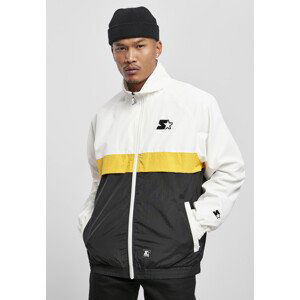 Starter Three Toned Jogging Jacket white/black/golden