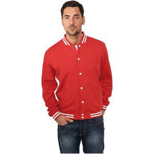 Urban Classics College Sweatjacket red