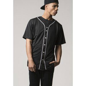 Urban Classics Baseball Mesh Jersey blk/wht