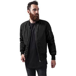 Urban Classics 2-Tone Bomber Jacket blk/blk