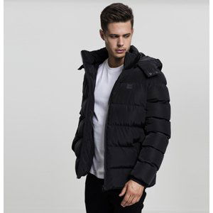 Urban Classics Hooded Puffer Jacket black