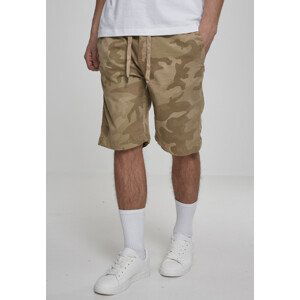 Urban Classics Camo Joggshorts sand camo