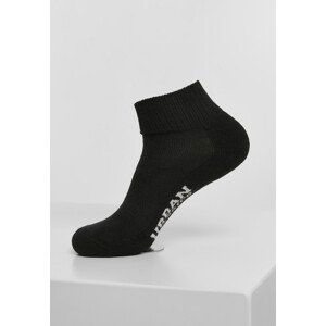 Urban Classics High Sneaker Socks 6-Pack black