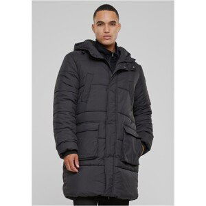 Urban Classics Long Puffer Jacket black