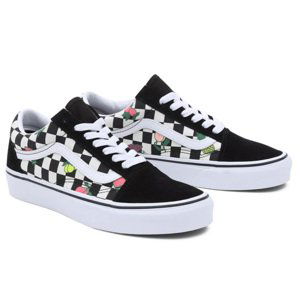 Tenisky Vans Old Skool FRUIT CHECKERBOARD BLACK/WHITE