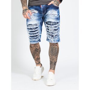 Pánské kraťasy CIPO & BAXX CK219 BLUE Barva: Modrá, Konfekční velikost: W30