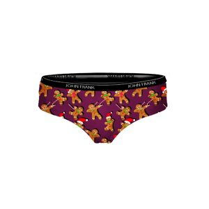 Dámské kalhotky hipster John Frank WJFD-H30 L Purple