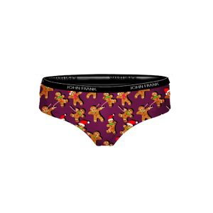 Dámské kalhotky hipster John Frank WJFD-H30 XL Purple