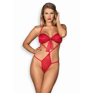 Dámské body Obsessive Giftella L/XL Červená