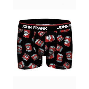 Pánské boxerky John Frank JFBD314 XL Černá