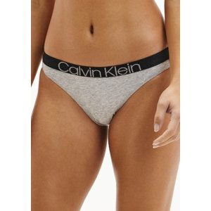 Dámská tanga Calvin Klein QF6579 L Šedá