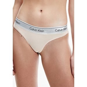Dámské tanga Calvin Klein QF6136 L Tělová