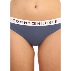 Dámská tanga Tommy Hilfiger UW0UW01555 L Modrá