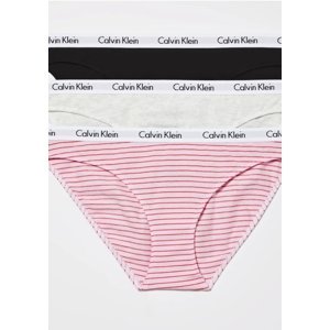 Dámské kalhotky Calvin Klein QD3588 3PACK JMR 3XL Mix