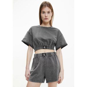 Dámský top Calvin Klein CK ONE KW0KW01780 M Tm. šedá